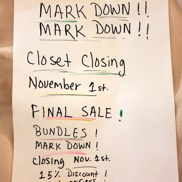 Final sales Final! - Picture 1 of 1